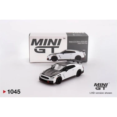 Mini Gt 1045 Nissan Gt-R Nismo 2024 Brilliant White Pearl Fiyatı