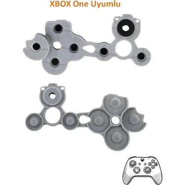 Xbox One S Uyumlu Silikon Buton Ped Takımı - Yüksek