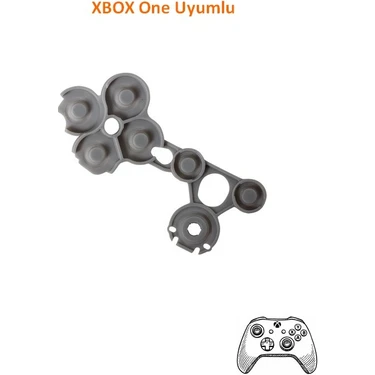 Xbox One Uyumlu Silikon Buton Ped Takımı - Yüksek Hassasiyetli Yedek