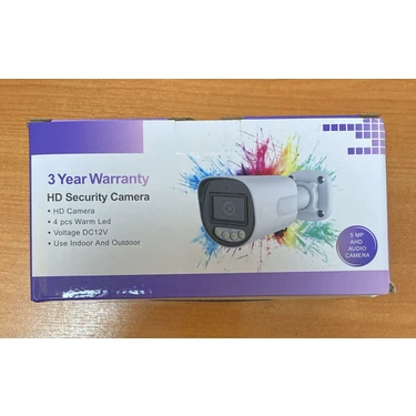 Ztech ZR-2050 5mp Ahd Fullcolor Sesli 2.8mm Bullet Dış Mekan Fiyatı