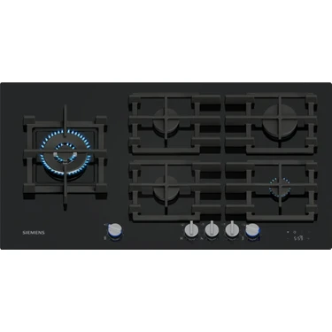 SİEMENS ER9A6SH40 IQ700 Gas hob 90 cm Tempered glass Fiyatı