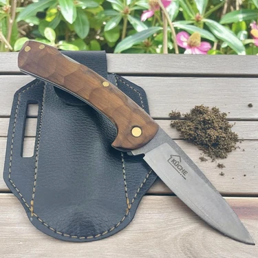Çakı Oymalı Özel El Yapımı Outdoor