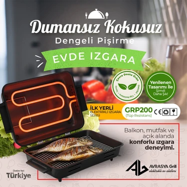 Avrasya Grill GRP200 Tüp