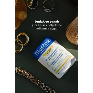 Mustela Besleyici Stick Soğuk Krem ile 9,2 gr Bebekler için Fiyatı