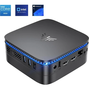 Nipogi  Ak1 Plus Intel N100 8gb Ddr4 256GB Nvme SSD 2*hdmı 2*3.0usb 2*2.0usb Wifi 5  Bt 4.2 Win 11