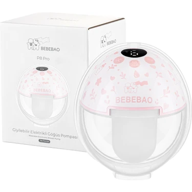 Bebebao P8 Pro 180 ml Yeni Nesil iç Motorlu Giyilebilir Elektrikli Göğüs
