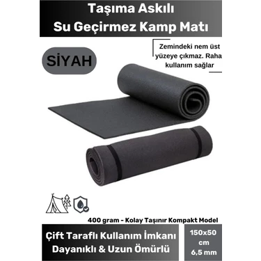 Taşıma Askılı Su Geçirmez Konforlu Kalın Rahat Çift Taraflı Kamp Zemin Çadır Uyku Matı Yer