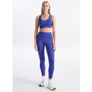 Puma 68951727 Traınıng Hw Pocket Tight L Lacivert Düz Kadın