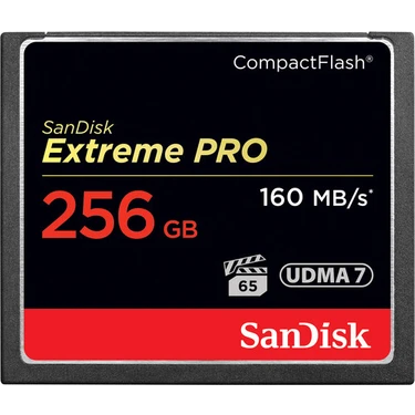 Sandisk Extreme Pro Compact Flash SDCFXPS-256G-X46 256 GB Cf Hafıza