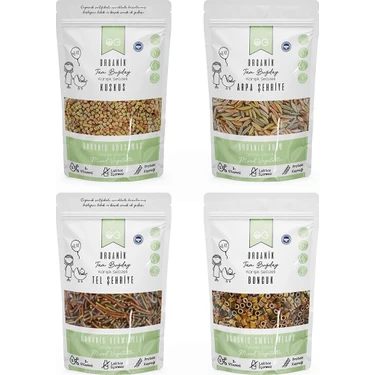 OG natural 4'lü Organik Tam Buğday Makarna Seti +8