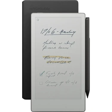 Remarkable Paper Pro Move + Marker Plus Kalem + Premium Deri Kitabı