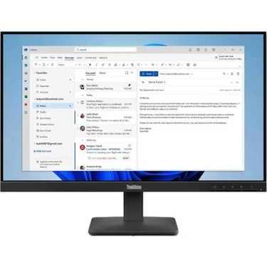 23.8 Lenovo S24-4E Thınkvısıon 64B5KAT1TK 4ms 100HZ Hdmı+Vga Wled