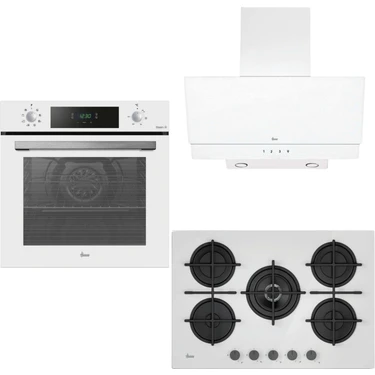 Hoover Xl Beyaz Ankastre Set (HO3158W -HVG74C3W -HDG9C2GWTK