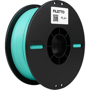Filetto PLA+ 3D Filament – 1.75mm – 1KG – AMS Uyumlu - TURKUAZ