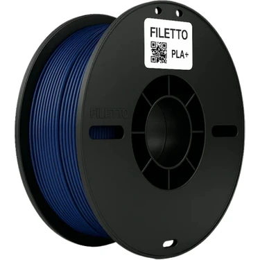 Filetto PLA+ 3D Filament – 1.75mm – 1KG – AMS Uyumlu - DARK BLUE