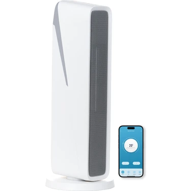 Xenon Smart Akıllı Fanlı Isıtıcı İç Mekan Wi-Fi Isıtma Cihazı Ultra Sessiz Ptc Seramik Space Heater