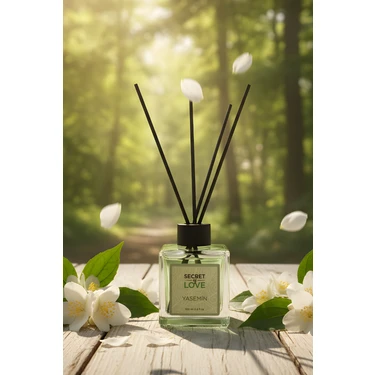 Secret of Love Çubuklu Oda Kokusu Yasemin 100 ml Hafif ve Ferahlatıcı
