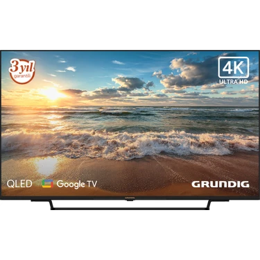 Grundig 55 GJQ 9250 55"  139 Ekran Uydu Alıcılı 4K Ultra HD Google Smart QLED