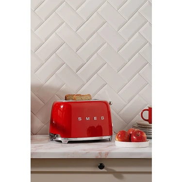 Smeg 50's Style  Retro Kırmızı  Ekmek Kızartma Makinesi