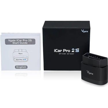 Vgate İcar Pro 2s Bluetooth 5.2 O b d 2 Araç Tarama Aracı, Iphone, Android ve Windows