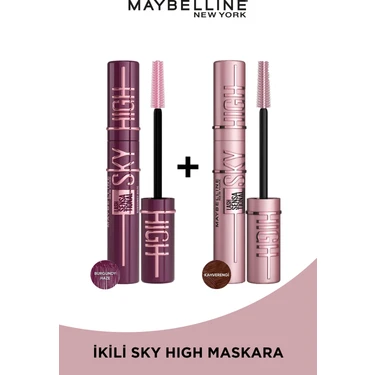 Maybelline New York Lash Sensational Sky High Burgundy Haze Maskara & Lash Sensational Sky High