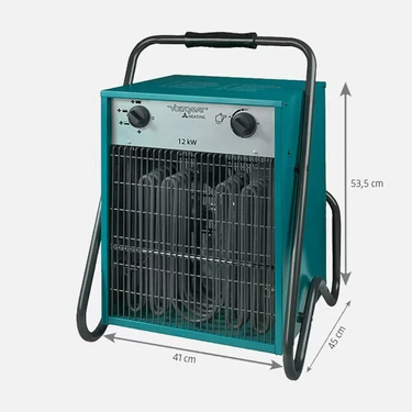 Voltomat Ipx4 12000W Termostatlı Şantiye