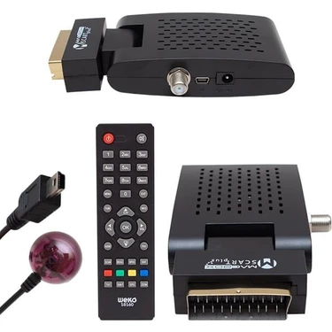 Magbox Scart Plus Tkgs'li Scart Girişli Mini Sd Uydu