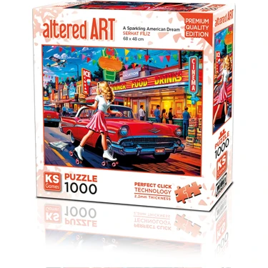 Ks Games A Sparkling American Dream 1000 Parça Puzzle Fiyatı