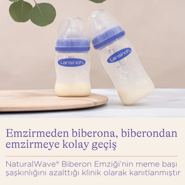 Lansinoh 240 ml Biberon NaturalWave® Biberon Emziği Fiyatı