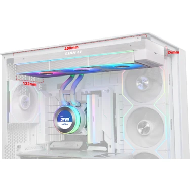 Lian Li HydroShift II LCD-C 360CL ホワイト Lian Li Hydro-Shift Iı Lcd-C 360CL Beyaz Işlemci Sıvı Fiyatı