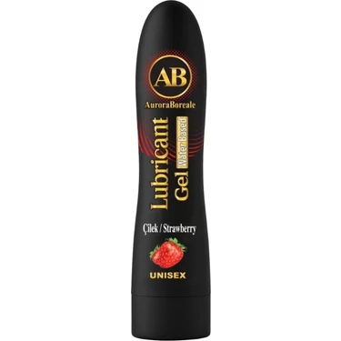 Aurora Boreale Aurora Boroale A B Kayganlaştırıcı 125 ml Çilek Aromalı Yenilebilir Süper Jel 