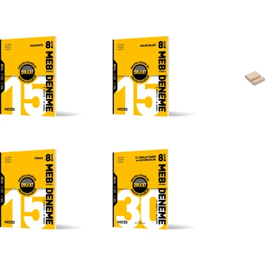 Hız Yayınları Hız Lgs 8. Sınıf Matematik Fen Türkçe ve Kitabı