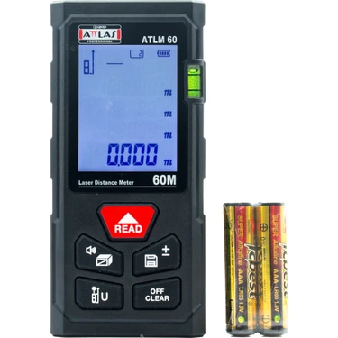 ATTLAS ATLM 60 Lazer Metre Profesyonel Lazer Şakül 60