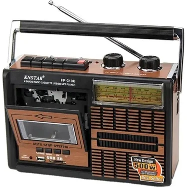 Knstar FP-319U Retro Nostalji Radyo Kaset