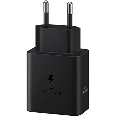 Samsung EP-T4511N 45W Type C Hızlı Şarj Adaptörü Siyah Renk Uyumlu Modeller için