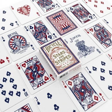 Bicycle Stars & Stripes Oyun Kartları Fiyatı - Taksit Seçenekleri