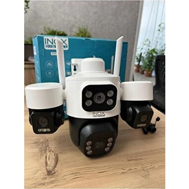 INOX DİGİTAL X113 Wifi Güvenlik Kamerası 3 Lensli 3 MP Fiyatı