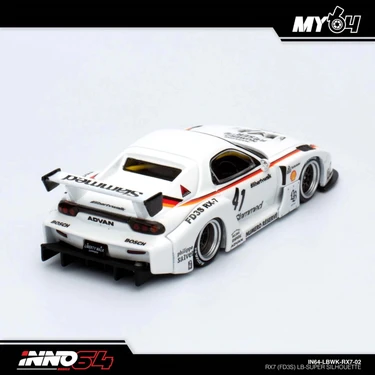 イノモデル INNO64 1/64 LBWK マツダ RX7 fd3s BAPE 1/64 Inno64 Mazda RX-7 RX7 (FD3S) LBWK Liberty Walk LB-Super