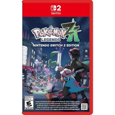 Nintendo Switch 2 Pokémon Legends: Z-A Nintendo Switch 2 Pokemon Legends: Z-A - Fiyatı