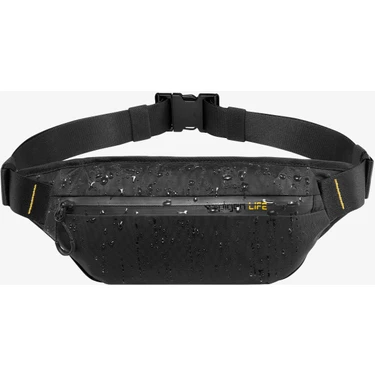 Spigen Bel Çantası / 4 Bölmeli / Suya Dayanıklı Waistbag Klasden Black KD411 -