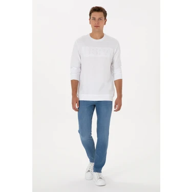 U.S. Polo Assn. Erkek Açık Mavi Slim Fit Jean Pantolon