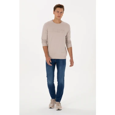 U.S. Polo Assn. Erkek Mavi Slim Fit Jean Pantolon