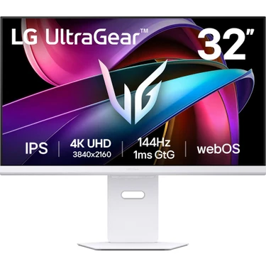 Lg 32'' Ultragear G8S 32G810SA-W 144Hz 1ms IPS UHD 4K Aı Akıllı Webos Pivot Gaming