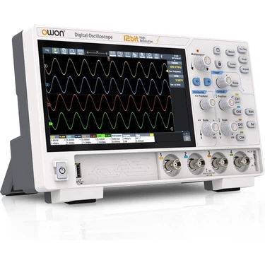 Owon ADS804A OSILOSKOP-70MHZ-4CH-7''DOKEKR-12BIT Fiyatı