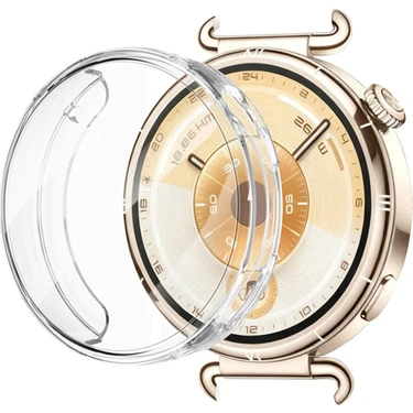 Nezih Case Huawei Watch Gt 6 41MM Uyumlu Tpu (Yumuşak Silikon) Kasa