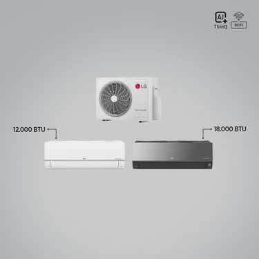 Lg 1+2 Multi Sistem / 12+18 Iç Üniteler = 1 Adet Dış Ünite Al Thinq Wi-Fi