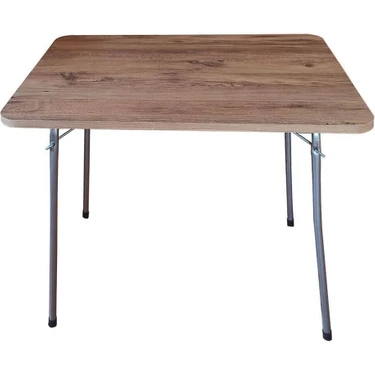 60X80 Katlanır Masa Balkon Bahçe Kamp Masası Piknik Masası