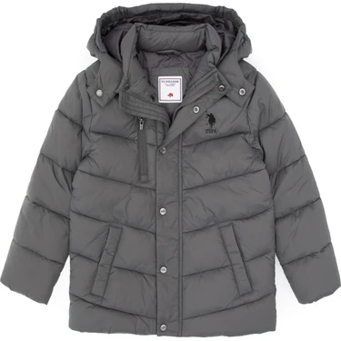 U.s. Polo Assn. Erkek Çocuk Gri Mont