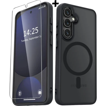 M.TK Moveteck Samsung Galaxy A17 / A16 / A26 Uyumlu Kılıf Mat Magsafe Şarj Özellikli Hassas Butonlu