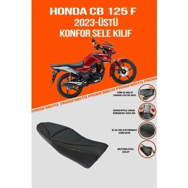 PROOFMOTO Honda CB 125 F (2023-ÜSTÜ) Konfor Sele